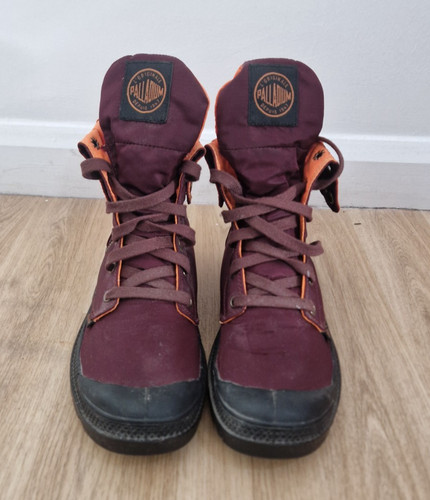 Palladium burgundy boots - burgundy, uk