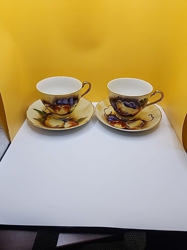 Set vintage teacups and - 2,