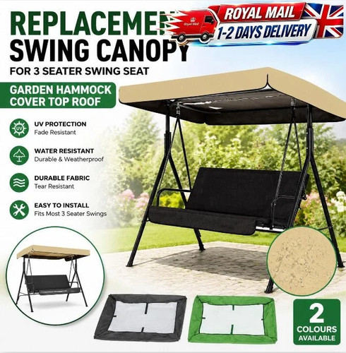 Replacement canopy for - canopy, swing