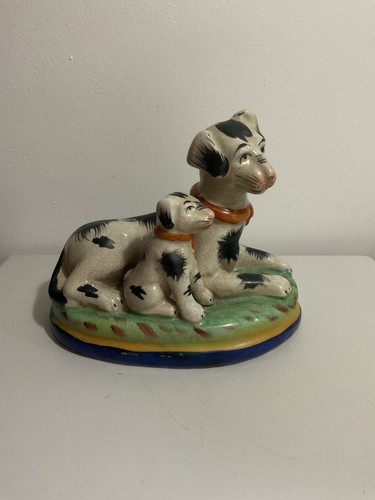 Antique staffordshire dogs - antique,