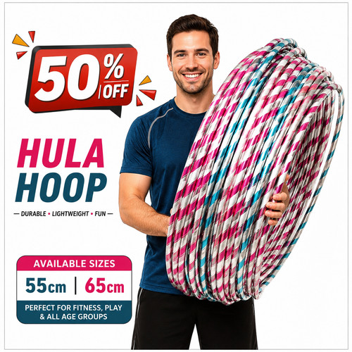 Multicolour glitter hula - multicolour,
