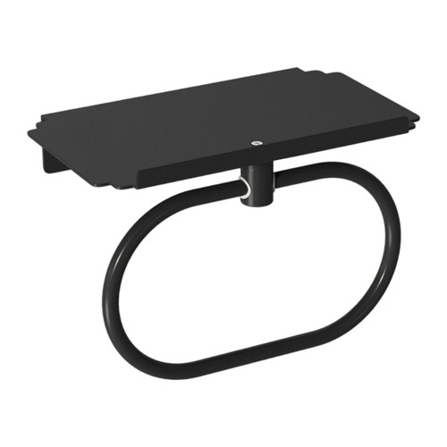 Bathroom shelf with towel - bathroom,