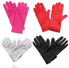 Ladies Womens Short Satin