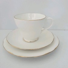 Vintage Duchess Ascot Bone China Tea Cup, Saucer & Side Plate Trio