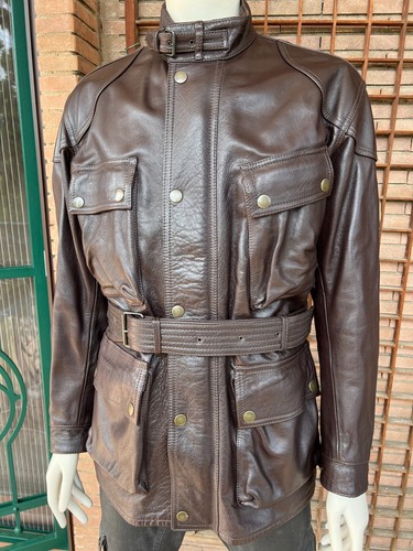 Belstaff heavy leather - belstaff, jacket