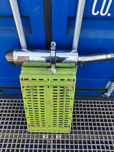 Fuel exhaust end can - fuel,