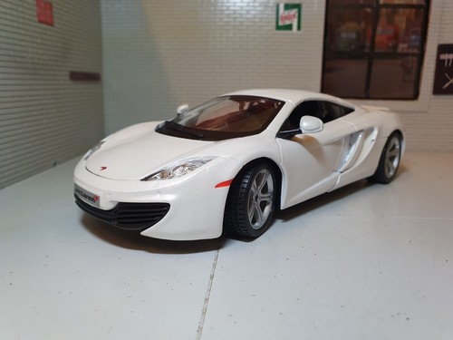 Mclaren mp4 12c white detailed - mp4-12c,