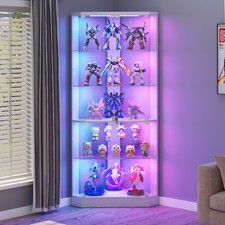 5-Tier Corner Display Cabinet