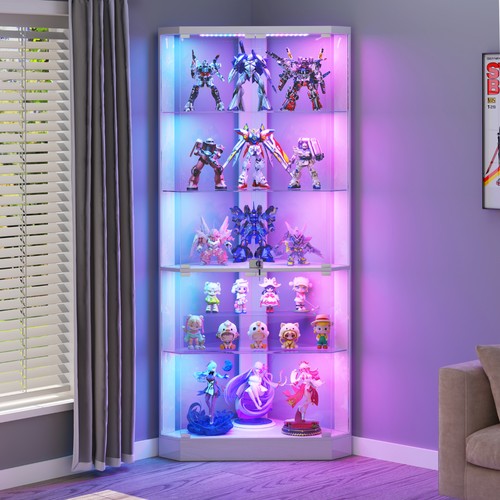 Tier corner display cabinet - display,