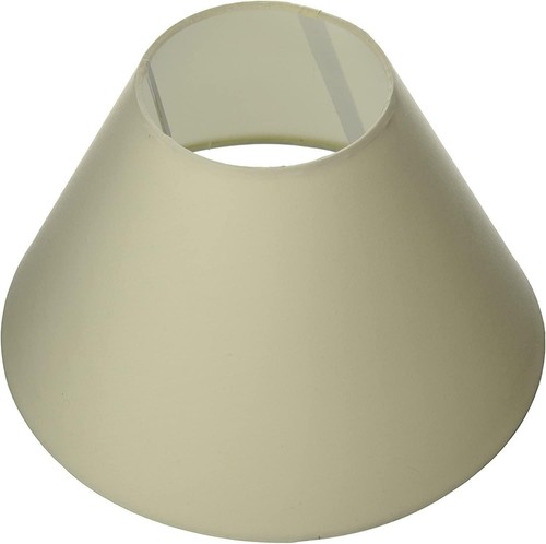 Cream cotton coolie - cotton, lampshade