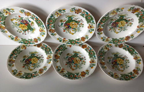 Set vintage mason - set, 6