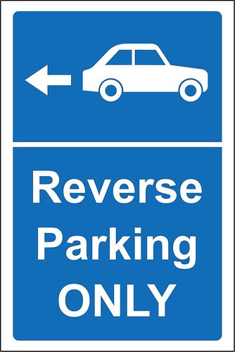 Reverse parking only safety - only,