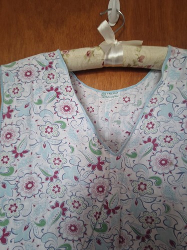 Vintage 1940s full pinny apron - 1940s,