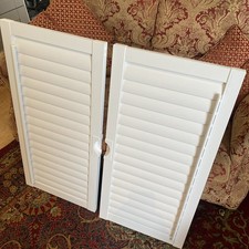 Perfect Fit White PVC Shutters
