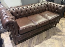 Chesterfield Leather Sofa