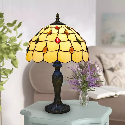 Antique tiffany table lamp - tiffany,