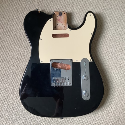 Squier telecaster black loaded - black,