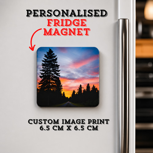 Personalised fridge magnet - personalised, –