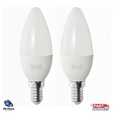 2x IKEA SOLHETTA LED Bulb E14
