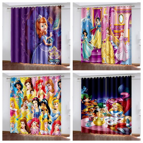 Girls curtains disney princess - disney,
