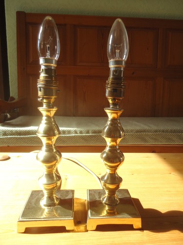 Pair vintage searchlight - pair,