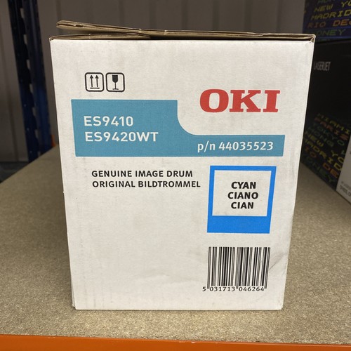 Genuine oki 44035523 cyan drum - genuine,