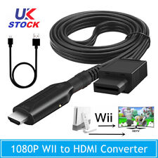 UK WII to HDMI Cable Converter Full HD 1080P WII to HDMI Wii 2 HDMI Converter