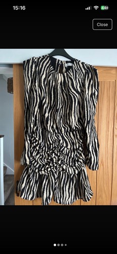 Vera lucy zebra print - print, mini