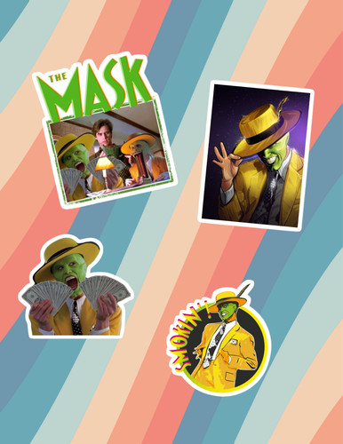 The mask jim - carrey, 90's