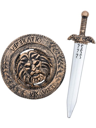 Gladiator shield sword set - gladiator,