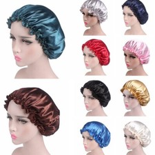 Women Satin Night Sleep Cap
