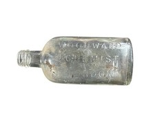 Vintage Glass Medical Bottle