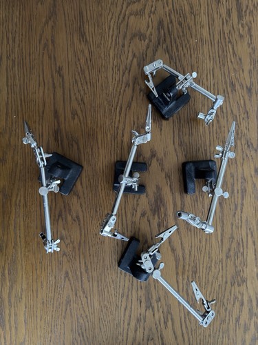 Radioshack clamp stands - 5,