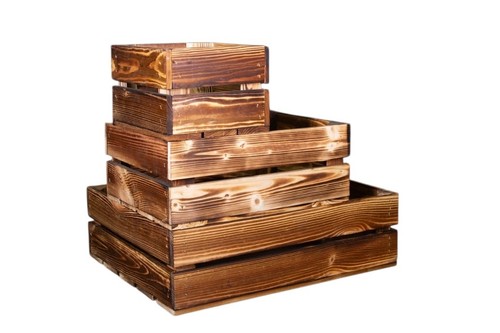 Shallow burntwood wooden - shallow,
