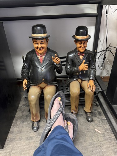 Inch tall laurel and hardy - laurel,