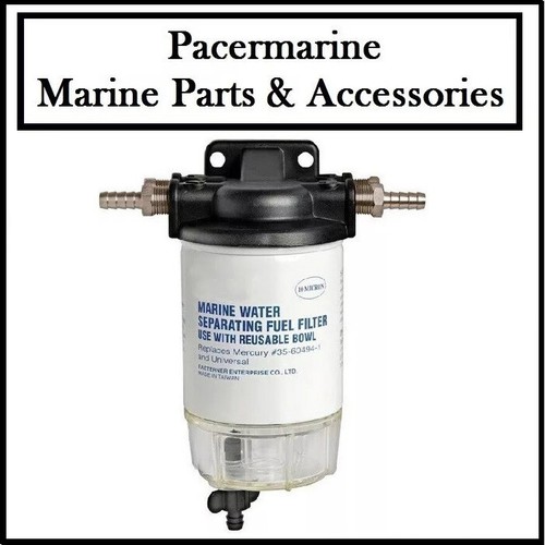 Outboard fuel water separator - water,