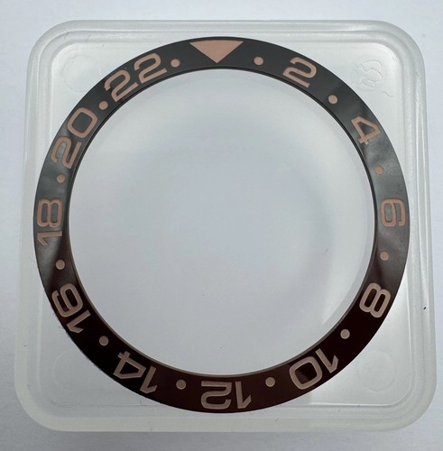 Black brown ceramic - ceramic, bezel