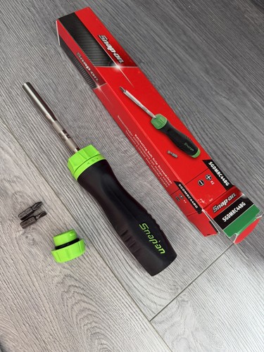 Snap ratchet screwdriver - on,