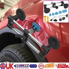 Car Paintless Dent Puller Tabs Bridge Lifter Body Repair Hail Removal Tool Kit