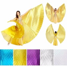 Shiny Isis Wings Belly Dance Costume Fancy Isis Wings Dancer Perform Show Wings