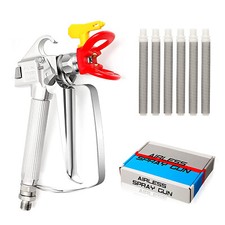 Airless Spray Gun 3600 PSI Airless High Pressure Paint Spray Gun with Tip Guard 