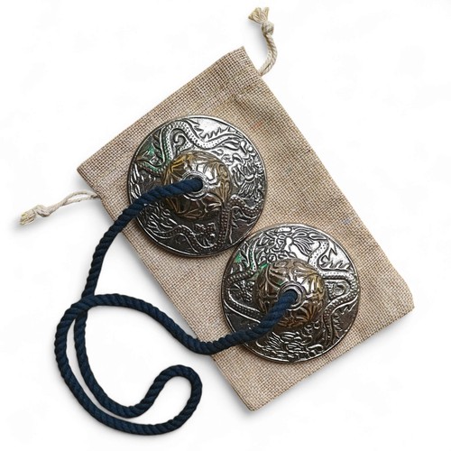 Tibetan tingsha cymbals - tingsha,