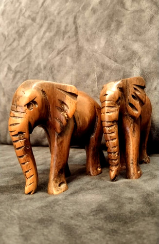 Vintage hand carved wooden - vintage,