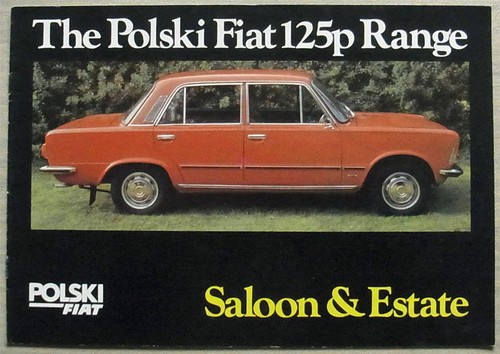 Polski fiat 125p saloon - fiat,