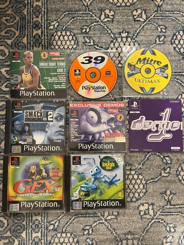 Ps1 games demo disc bundle - ps1,