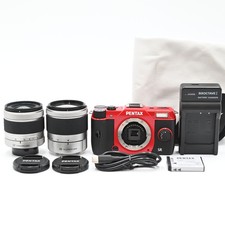 PENTAX Q10 5-15 15-45 lens  Red (359 Shutter Count) Mirrorless SL [Excellent++]