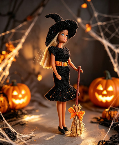 Doll clothes hand crochet - hand,