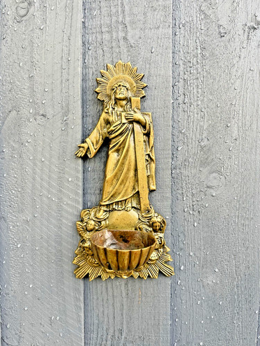 Antique french art deco brass - antique,