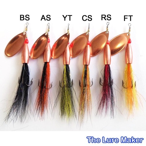 Flying bullet head bucktail - flying,