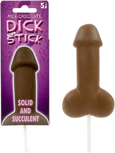 Milk chocolate willie dick - milk, on